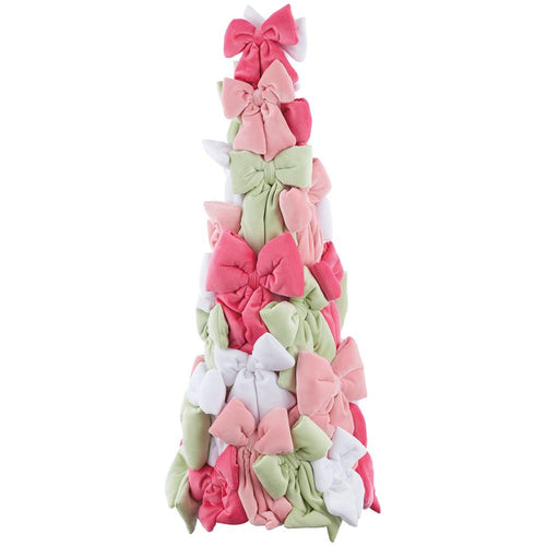 33.5" Velvet Bow Topiary-0